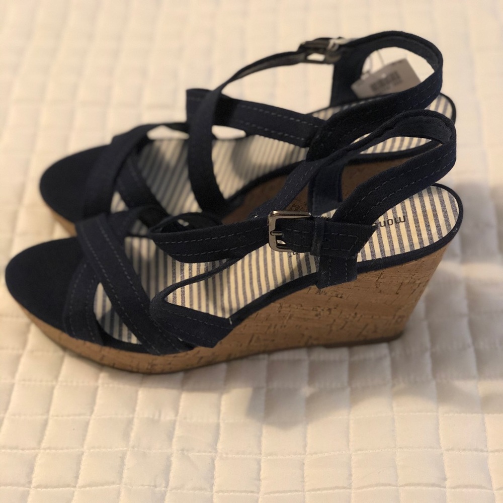 Navy Wedges